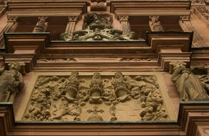 Detail Ott Heinrichsbau