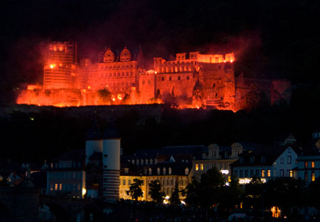 Heidelberg Castle Illuminations 