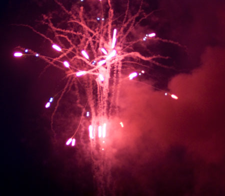 Feuerwerk am Heidelberger Schloss