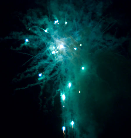 Feuerwerk am Heidelberger Schloss