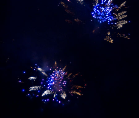 Feuerwerk am Heidelberger Schloss