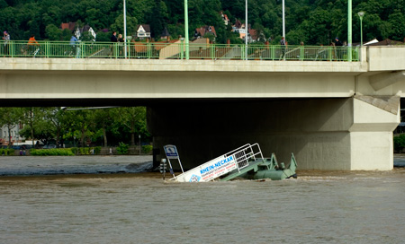 Hochwasser Heidelberg Juni 2013